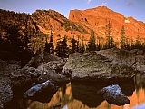 Hallett Peak and Lake Haiyaha at Sunrise, Rocky Mountain National Park, Colorado.jpg